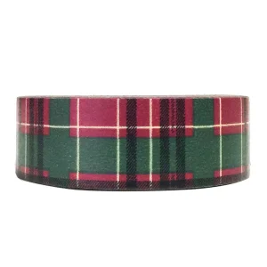 1 Plaid Pattern Japanese Washi Masking Tape - Christmas Plaid