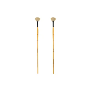 1 Professional Synthetic Hog Bristle Paint Brush- Alternative to Natural Hog Hair Paint Brushes for Oil Painting, Acrylics, Inks, Gouache