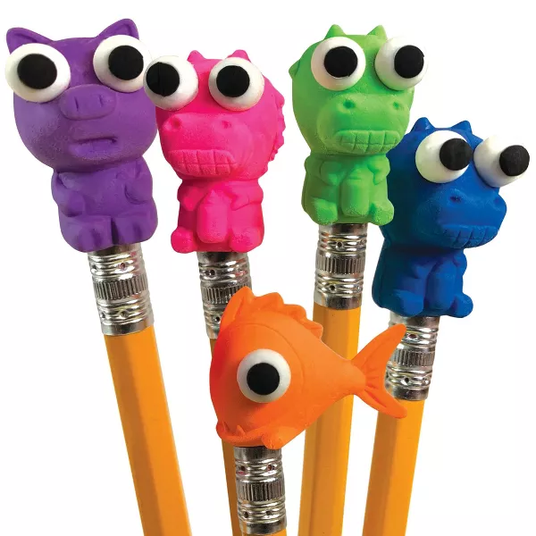 Animal Eraser Toppers (10 Pack) - 图片 4